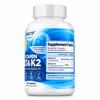 Coconut Oil-Based, Vitamin D3 & K2 Complex Capsules, Daily Support, Dietary Supplement