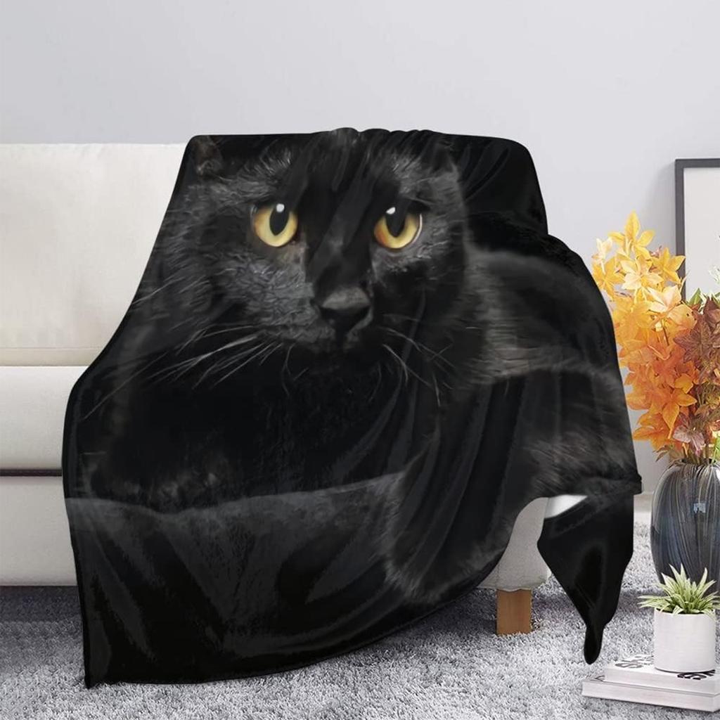 Cobertor Gótico, Presente Para Senhoras e Meninas, Estampa Assustadora de Terror, Presente de Aniversário de Halloween Natal Festa, Decoração de Casa, Manta de Sofá