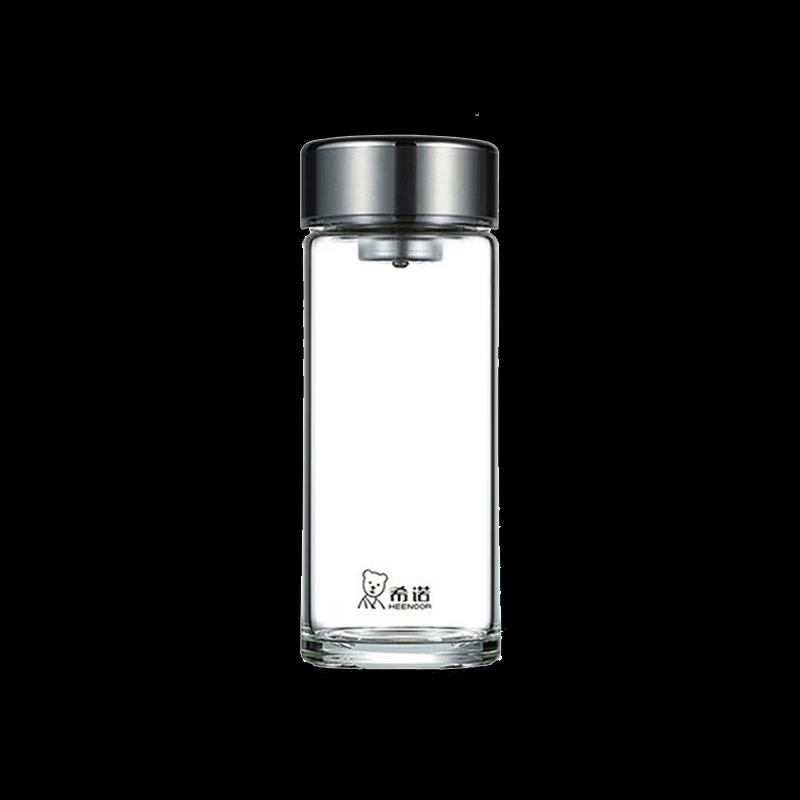 Xinuo XN-6066 High Borosilicate Glass Portable Tea Cup 395mL
