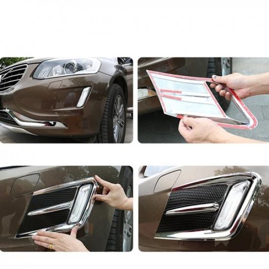 For VOLVO XC60 2014-2017 2pcs/lot Fog Light Cover Case Frame Decoration