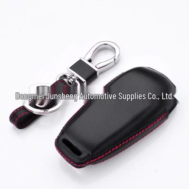 4D Leather Key Case for Mercedes-Benz GLA GLB GLC A-Class B-Class C-Class E-Class AMG