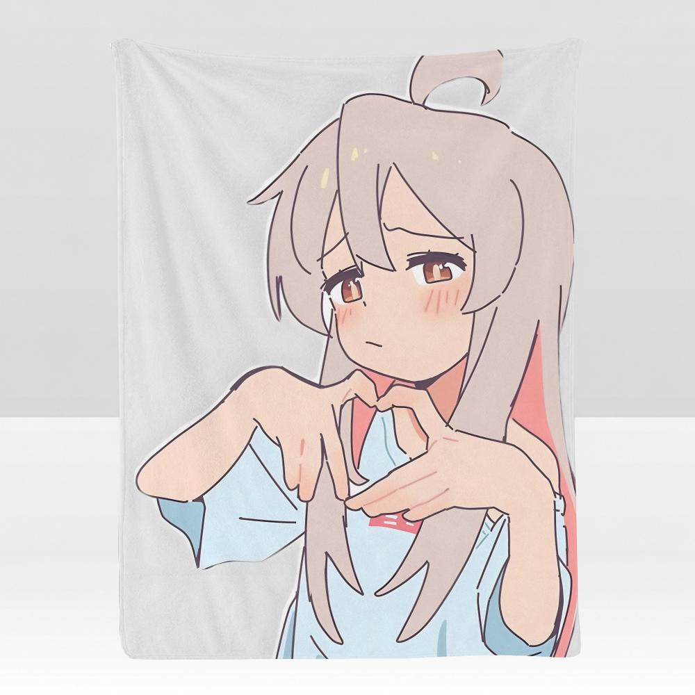 anime OOnimai Story Throw Soft Flannel Blanket for Bed Bedroom Sofa Picnic Throw Skinfriendly Breathable Gift Cover