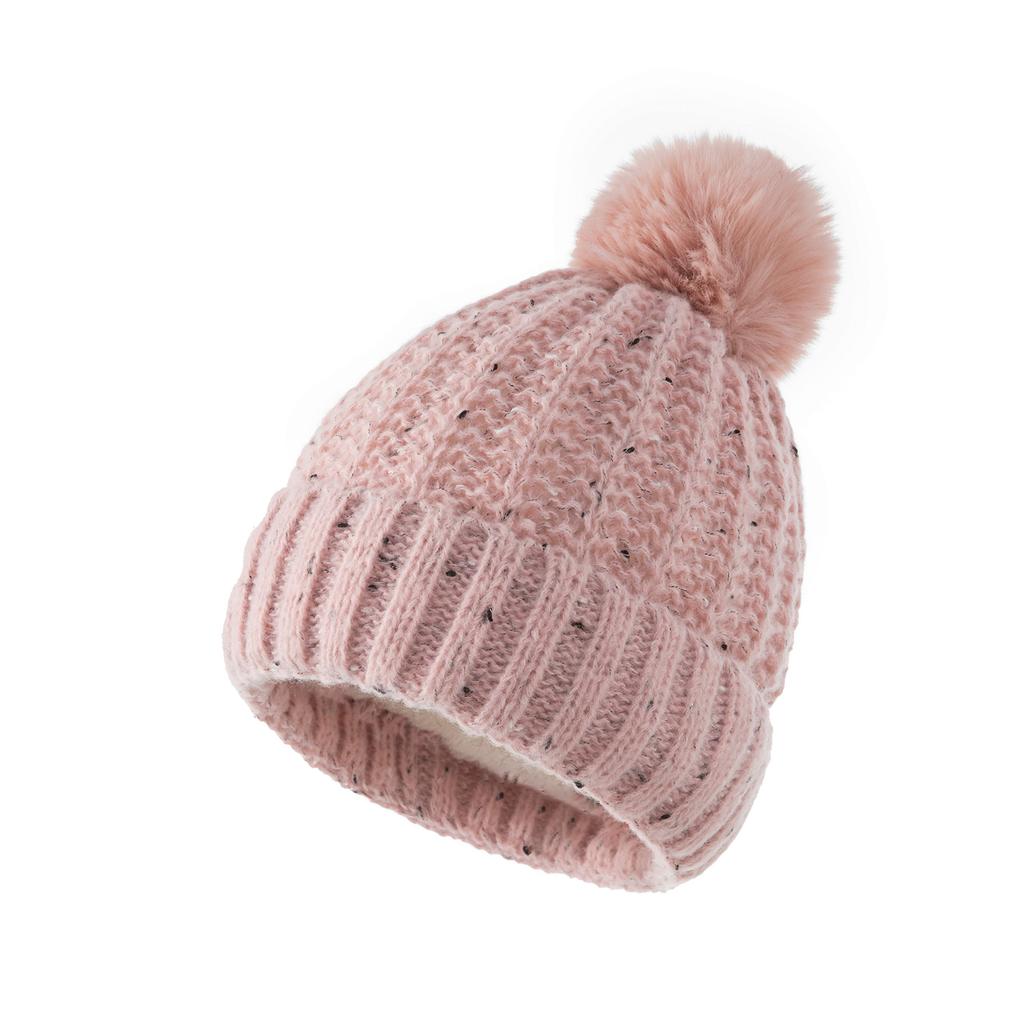 Winter Knitted Beanie Women's Thick Warm Beanie Skull Cap Women's Knitted Letter Hat Beanie Outdoor Riding Suit