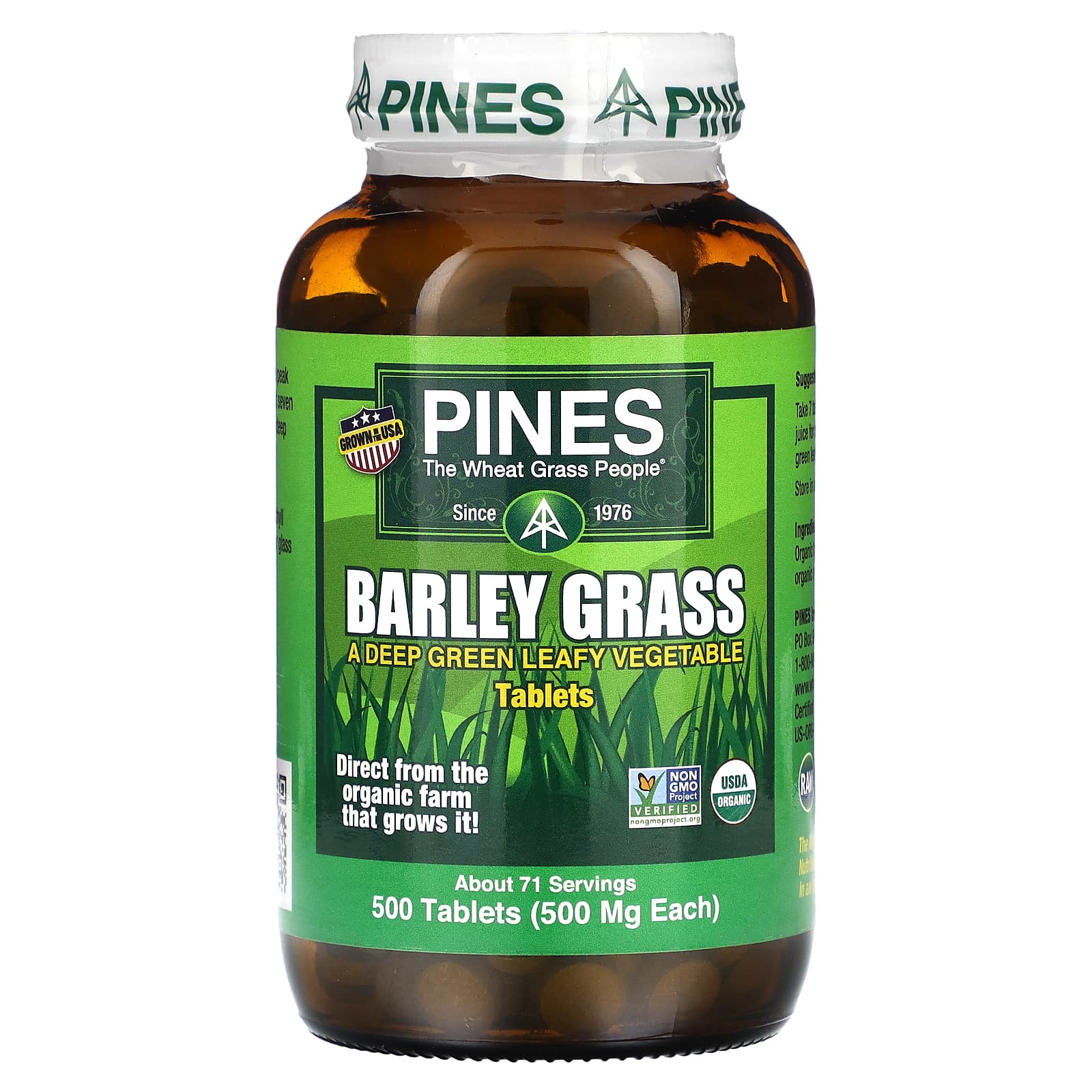 

Barley Greens, 500 tablets