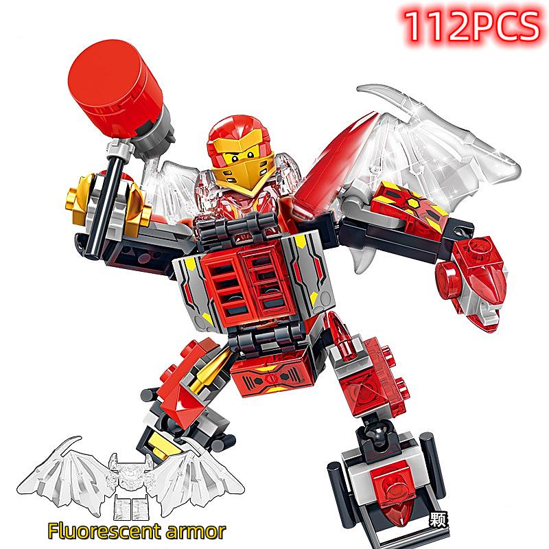 Ninja War Machine Lloyd War Armor Mech Mini Model Action Figure Building Blocks Compatible Cartoon Anime Cities Kid Toys Gifts