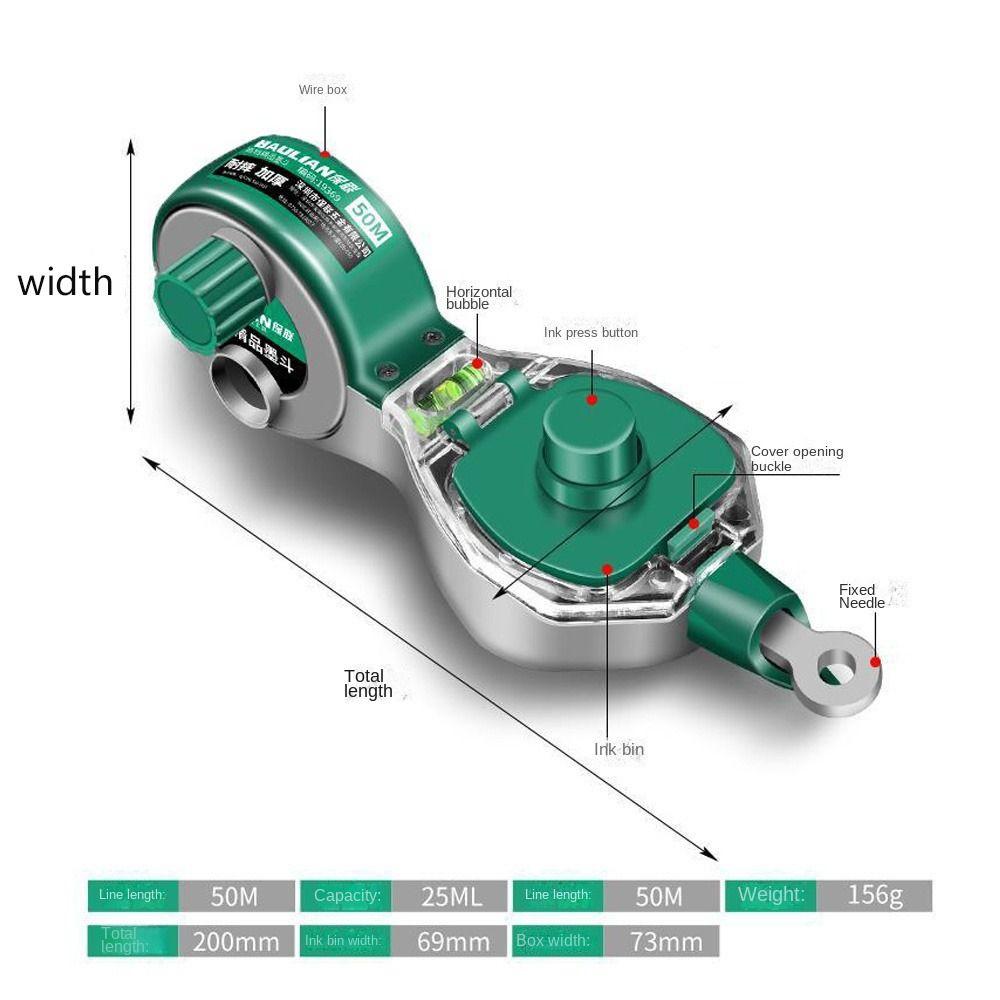 

Прочные писцы Чернила Рисовать линию Маркер Чернила Маркер Строительные чернила ручка Ручные Плотницкие инструменты