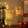 DIY Luminous Mid-Autumn Festival Lantern PVC Material New Year Lanterns  Holiday Decorations