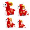 Fabric Ram Plush Toy Fabric Sheep Toy Zodiac Sheep Mascot  Chinese Festival Decoration