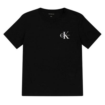 Childrens/Kids Mono Logo Jersey Crew Neck T-Shirt