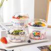 MEIDI 580ml Dessert Obstsalat To-Go Schalen mit Domdeckeln