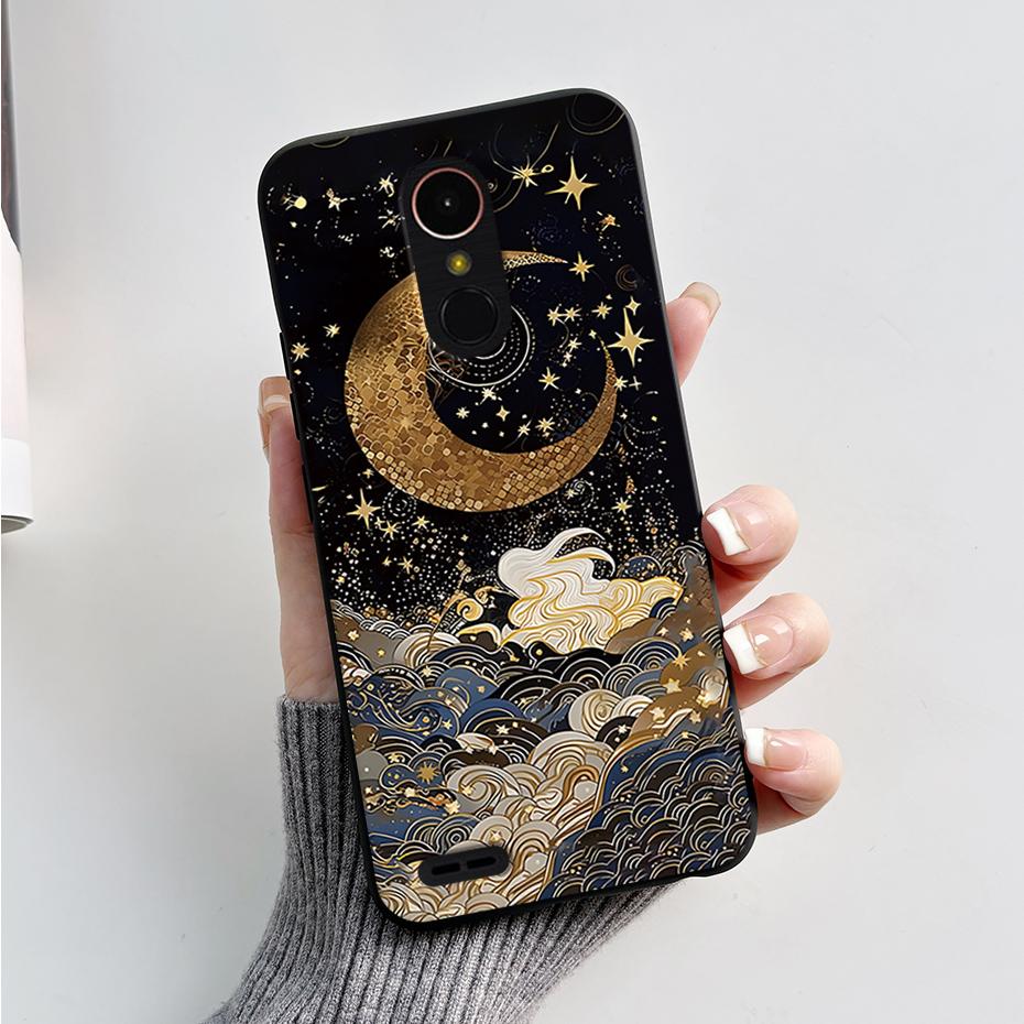 Case For LG K10 2017 X400 M250N /K20 Plus 5.3" Stylish Pattern Silicone Soft Phone Back Cover For LG K10 2017 Cases Bumper Coque