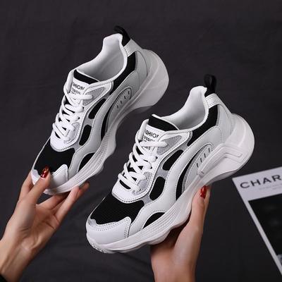 Spring Mesh Women's Shoes New Soft Soled Casual Shoes Breathable Sports Shoes Running Shoes Jogging Travel Shoes