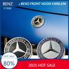 VPZBK1 GLC GLB W201 1PCS 57mm Wreath Flat Bonnet Badge Emblem for Mercedes Benz W124 W140 W163 W202 W203 W204 W208 W220 W210 W211 car A