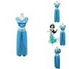 Enchanting Aladdin Jasmine Princess Genie Cosplay Costume For Magical Dress Up