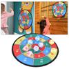 Flannelette Durable Cartoon Lightweight Children Suction Cup Dartboard Indoor Outdoor Sports