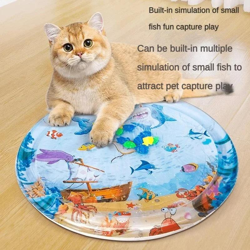 100X100CM Pet Water Injection Pad Ice Pad Summer Pet Nest Cat Nest Dog Nest Large Size Fun Cooling Cat and Dog Universal Dog Bed