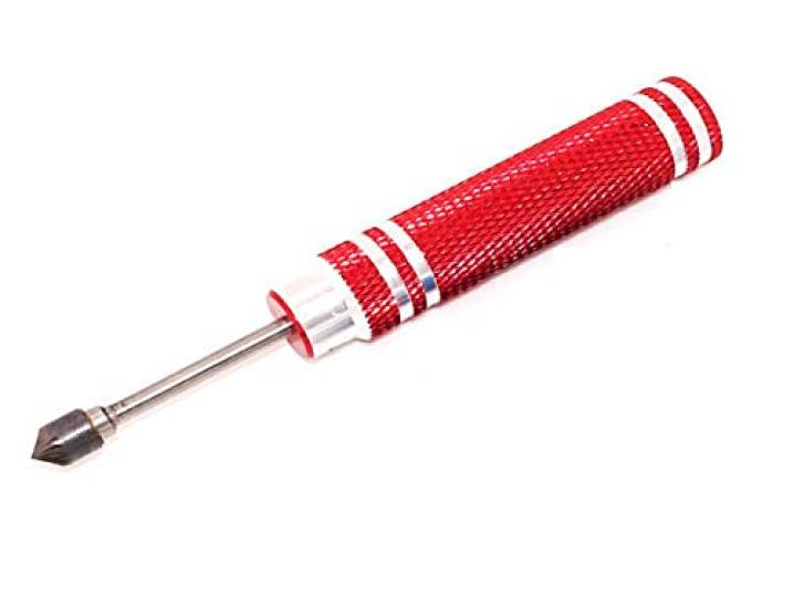 du Drilling Drilling Manual Hole Drilling Tool for Plastic Mini 4WD (pont monde) Tool, Bit, Drill, Models, (Red)