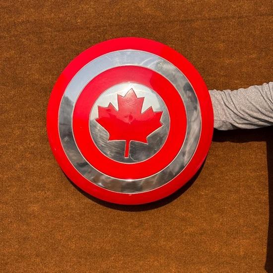 Canada Shield  Authentic Prop Replica for Roleplay, the Perfect Christmas Gift for Collectors
