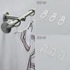 Curtain Accessories Curtain Hooks Curtain Folding Hook Eyelet 9mm Brand New