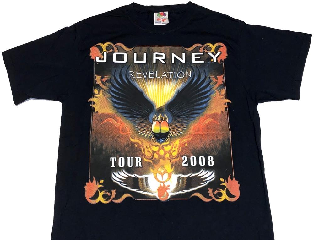 Rare 2008 Journey Revelation Concert Tour Cheap Trick Heart T-Shirt Nice! MEDIUM Unisex T-Shirt XL