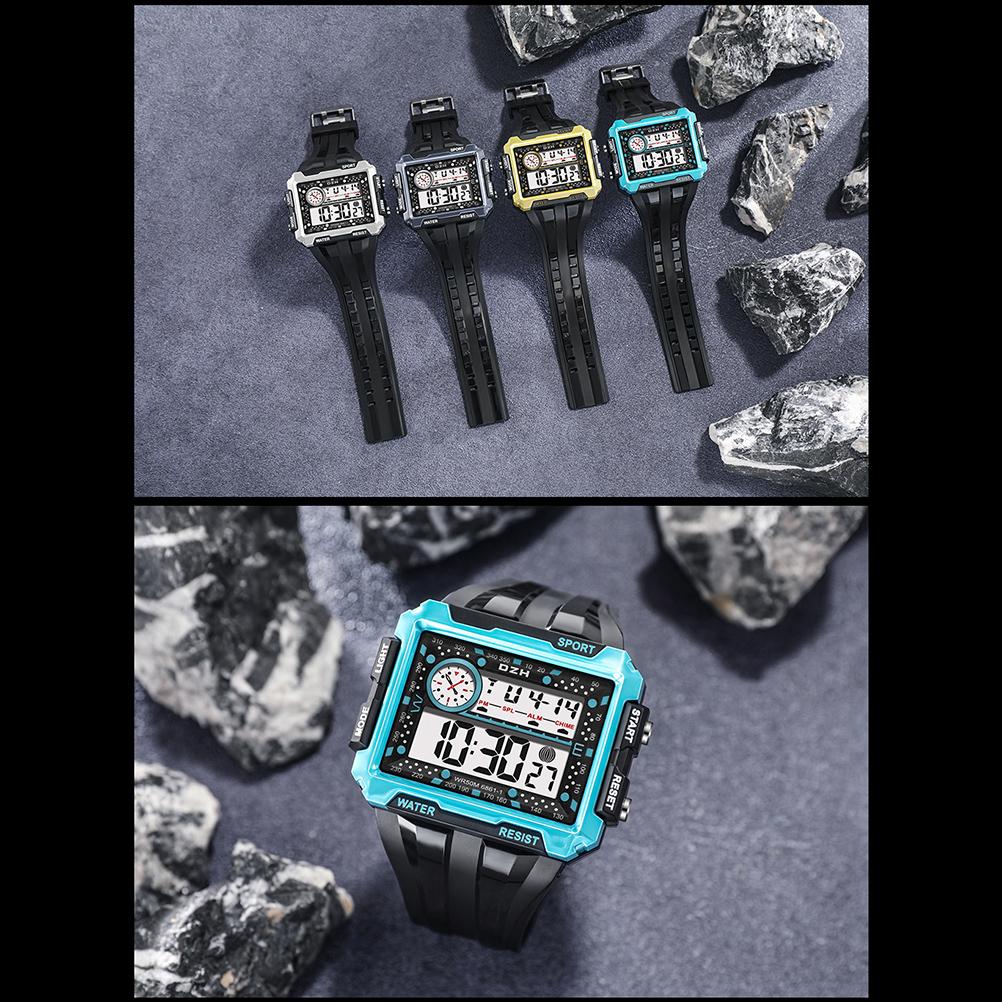 Outdoor Sport Watch Men Luminous Waterproof Watch Screen Electronic Digital Wrist Watch