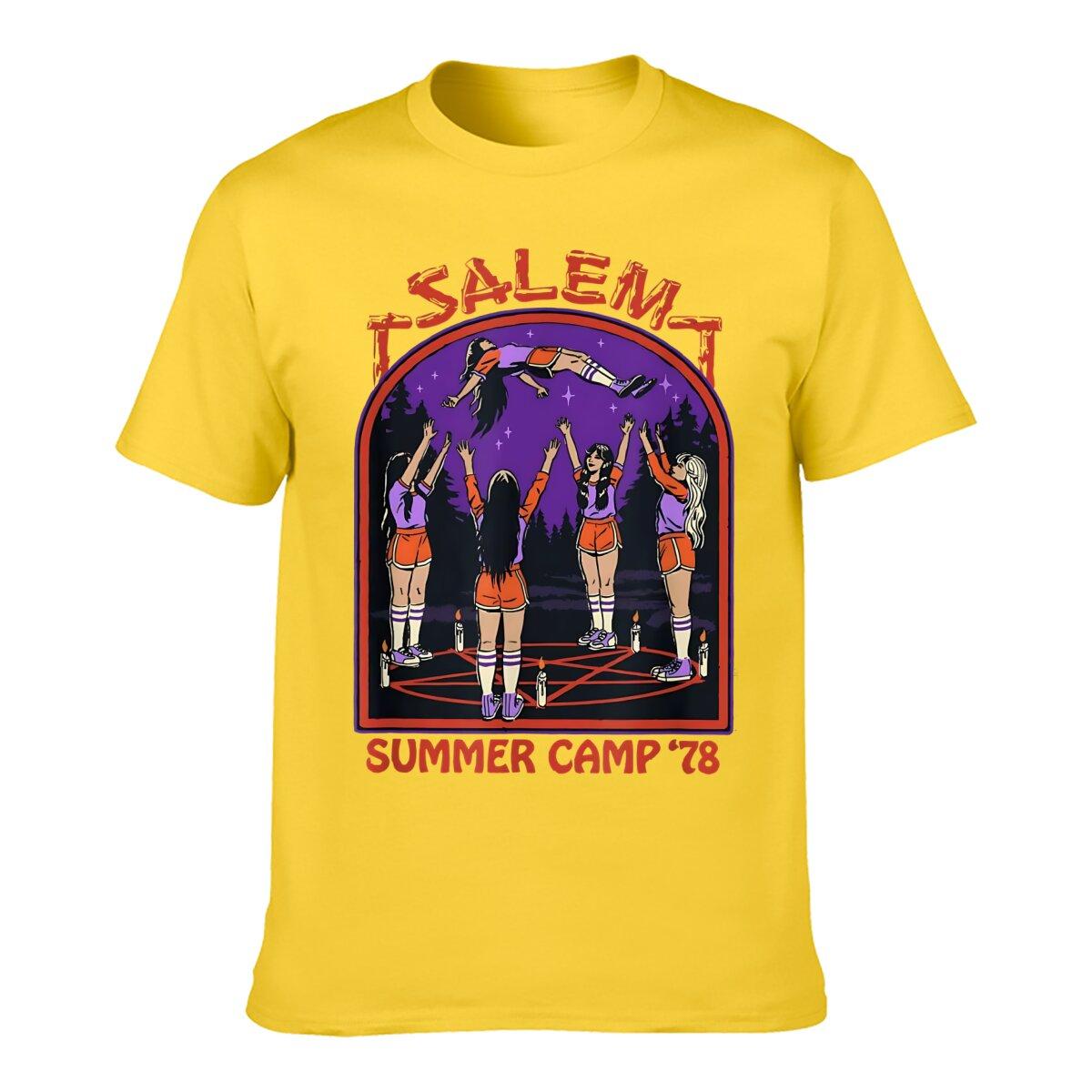 

Футболка Steven Rhodes Salem Summer Camp 78 Retro з темним гумором L