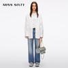 MISS SIXTY Cotton Linen Long Sleeve Denim Shirt