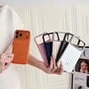 2-in-1 Solid Color iPhone 17 Pro Max Luxury Case and Stand
