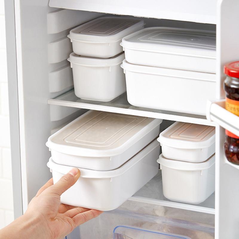 5Pcs 800Ml Refrigerator Food Storage Containers Special Sealed Box Kitchen Freezer Seal Bin Vegetable Fruit Meat Fresh Box
