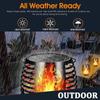 1-4PCS 96 LED Outdoor Solar Torch Lights Waterproof Garden Patio Flickering Dancing Flame Lamp  Lawn Path Yard Patio Floor Lamps