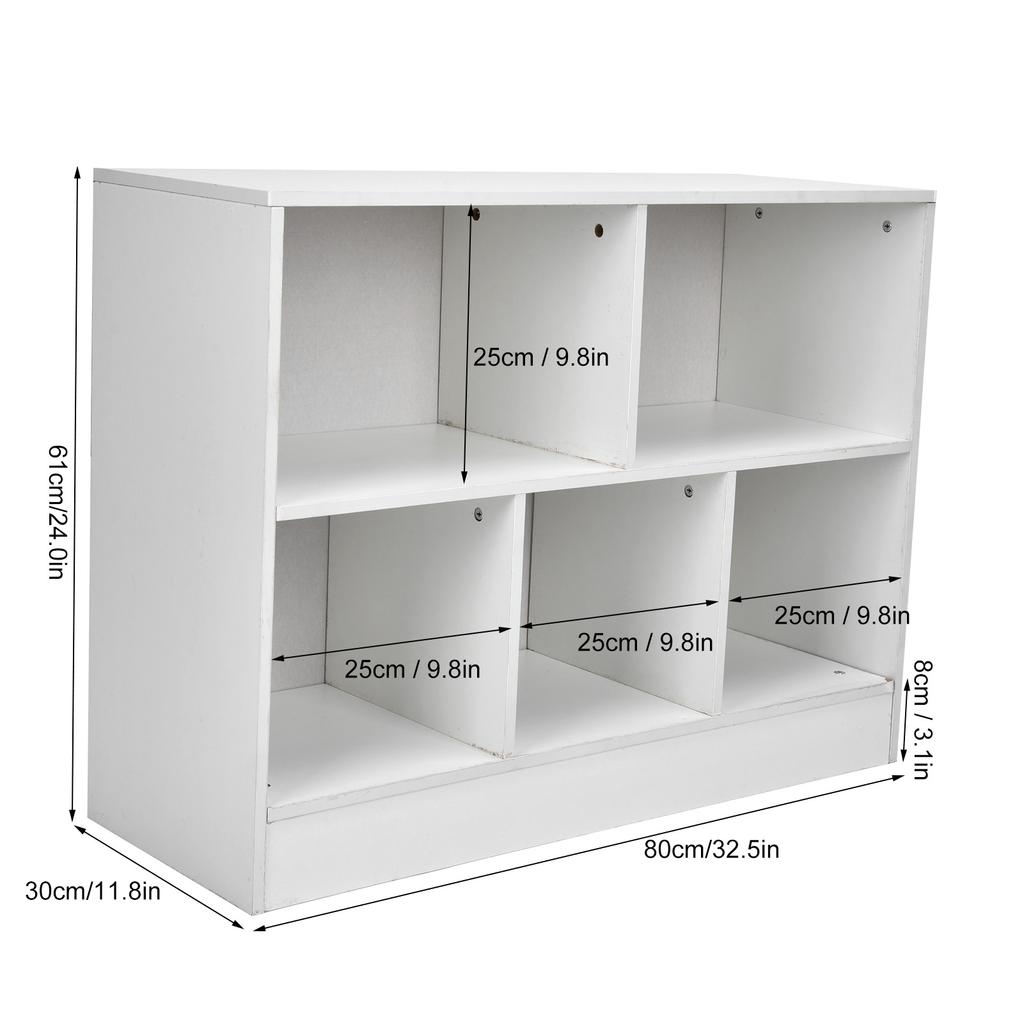 Book Cabinet Bookcase Modern Cabinet Open Type Large Storage Space Multi Compartment Bookshelf for Home Bookshelf