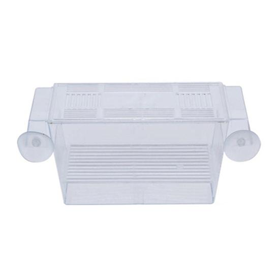 Aquarium Fish Tank Guppy Double Breeding Breeder Rearing Trap Box Hatchery