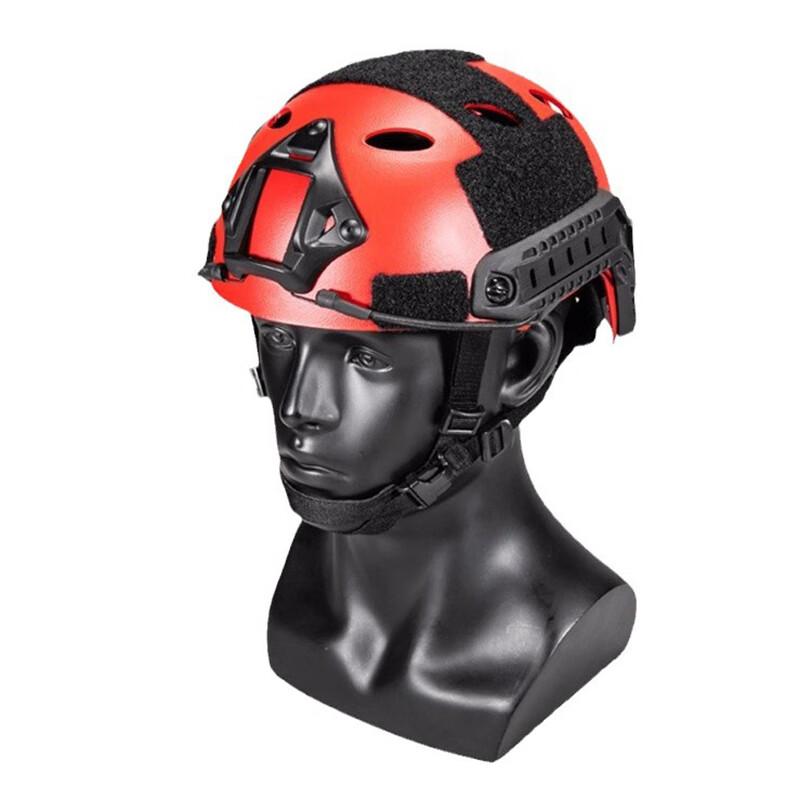Junsui Lightweight Red Tactical Rescue Helmet