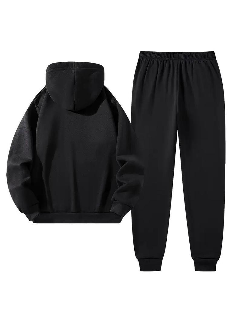 Unisex European Size Paris Letter Print Hoodie & Tracksuit