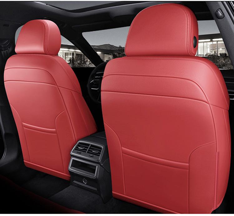Universal Suede Car Seat Cover: Full Coverage, Ventilated, All-Season Cushion