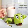 Douyin Funny Double-Sided Water Gun Prank Turtle Coaster Ornament