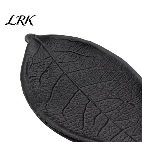 Ring And Earring Dish 3D Printed Leaf Shaped Jewelry Tray, Dish, Entryway Table Trays, Bionic Design Tray Decorative Trinket Organizer for Rings