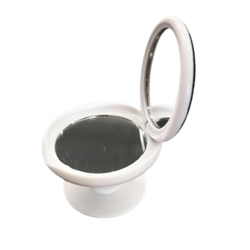 

Вращающееся на 360 градусов зеркало, складной держатель для мобильного телефона, гнездо, карман, поддержка для iPhone 15, кольцо для пальцев, расширяющийся кронштейн Griptok белый