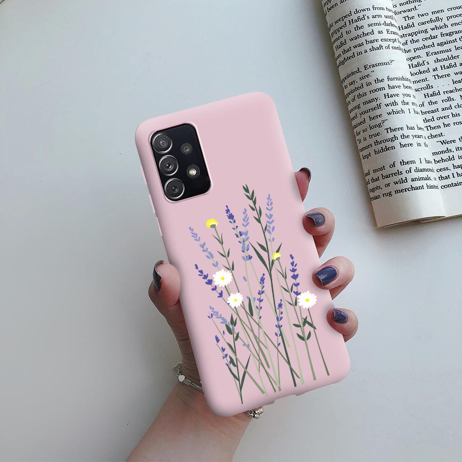 Für Samsung A52 Hülle Silikon Weich Niedlich Rückseite Stoßstange Funda Für Samsung Galaxy A52 5G GalaxyA52 A 52 2021 SM-A526B Hülle Coque