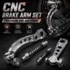 CNC Motorcycle Brake Arm Set Lightweight High Strength Alloy Universal Modification Part for Brake System Upgrade