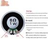 32mm 8 Ohm 0.5W Iron Shell Mylar Buzzer Speaker with Neodymium Magnet for Intercom Systems