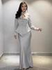 2025 Autumn Sexy Long Sleeve Fashion Dress Set for Women