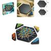 Triangle Chess Rope Solving Puzzle Toy Challenge Game For Kids With Logic Development And Parent Child Interaction