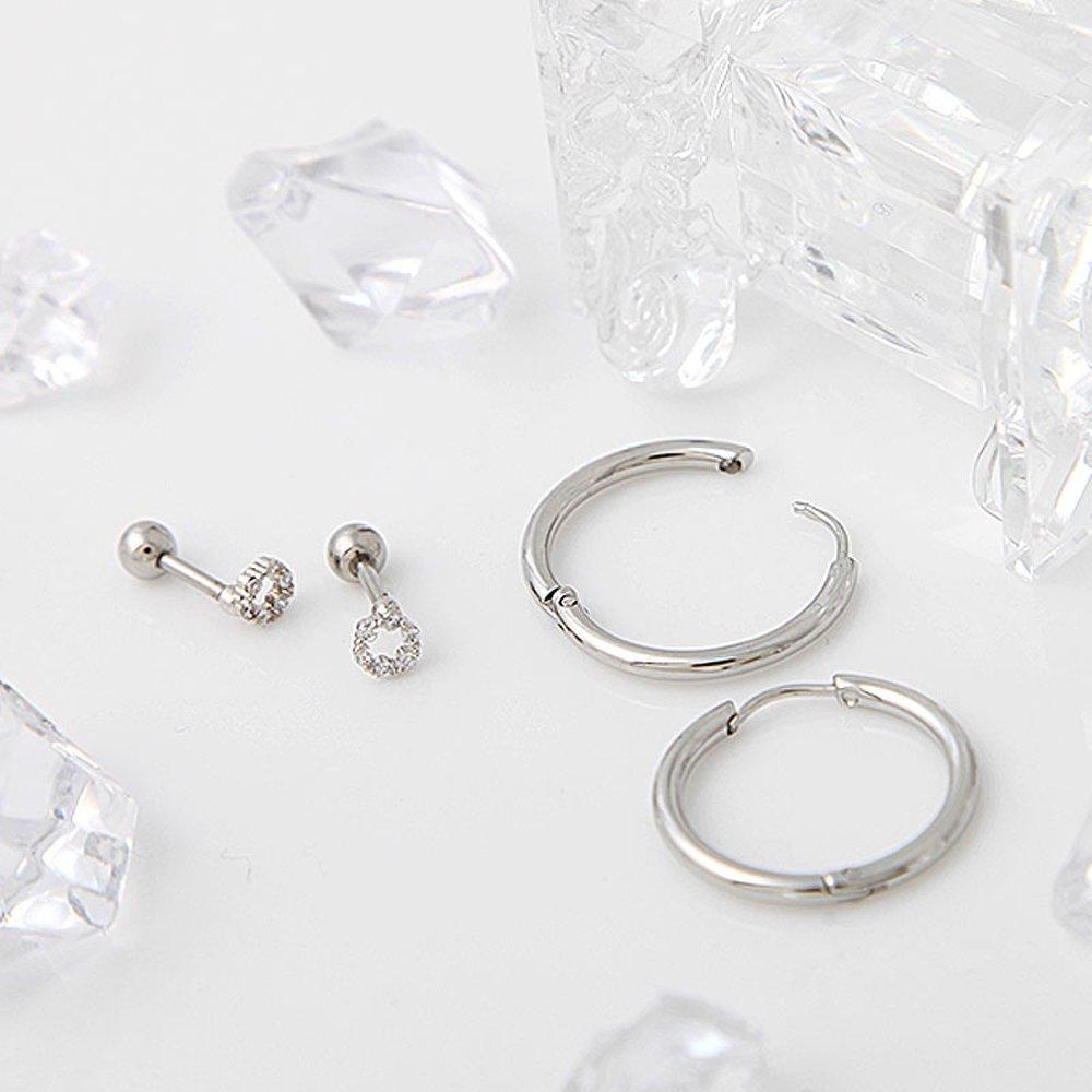 Hexaround Piercing + Ring Piercing [Sold as a Pair]