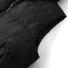 Fashion Fake Two Pieces Warm Vest for Man Winter Sleeveless Jackets Hooded Plus Size Thick Man Coat