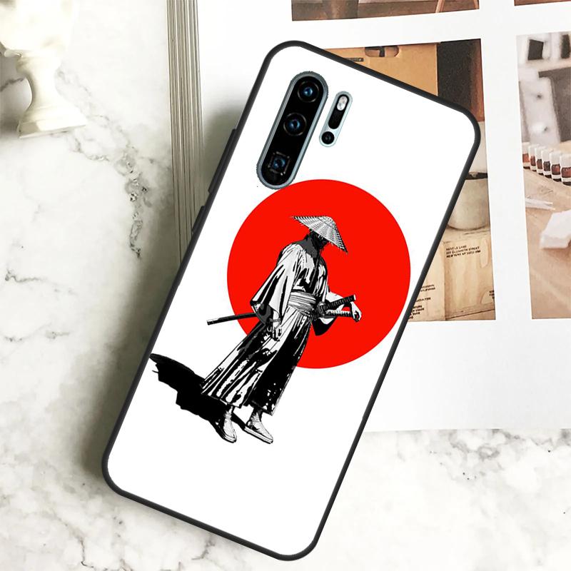 Samurai For Huawei Nova 12i 12s 11i 8i Y73 Y72 Y61 Y91 Y90 Y70 Y60 9 10 SE P30 P40 Lite P60 Pro Case