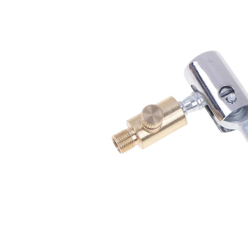 Portable Inflatable Pump For Car Tire Air Chuck Compressor Tire Inflator Tire Chuck With Barb Connector For Hose Repair