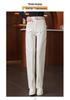 Women's Spring 2025 Denim Blue High Waist Slimming Wide Leg Jeans