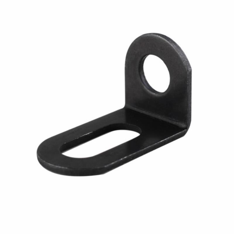 10Pcs Metal Corner Braces Brackets Right Angle L Shape Brace Bracket Black