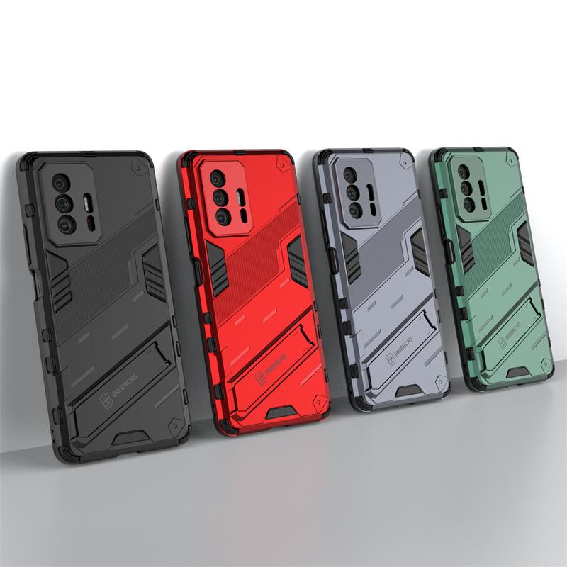 For Xiaomi Mi 11T Pro Case For Mi 11T Pro Cover Kickstand Shockproof Back Bracket Holder Cover For Mi 11 Lite 5G 11T Pro Fundas